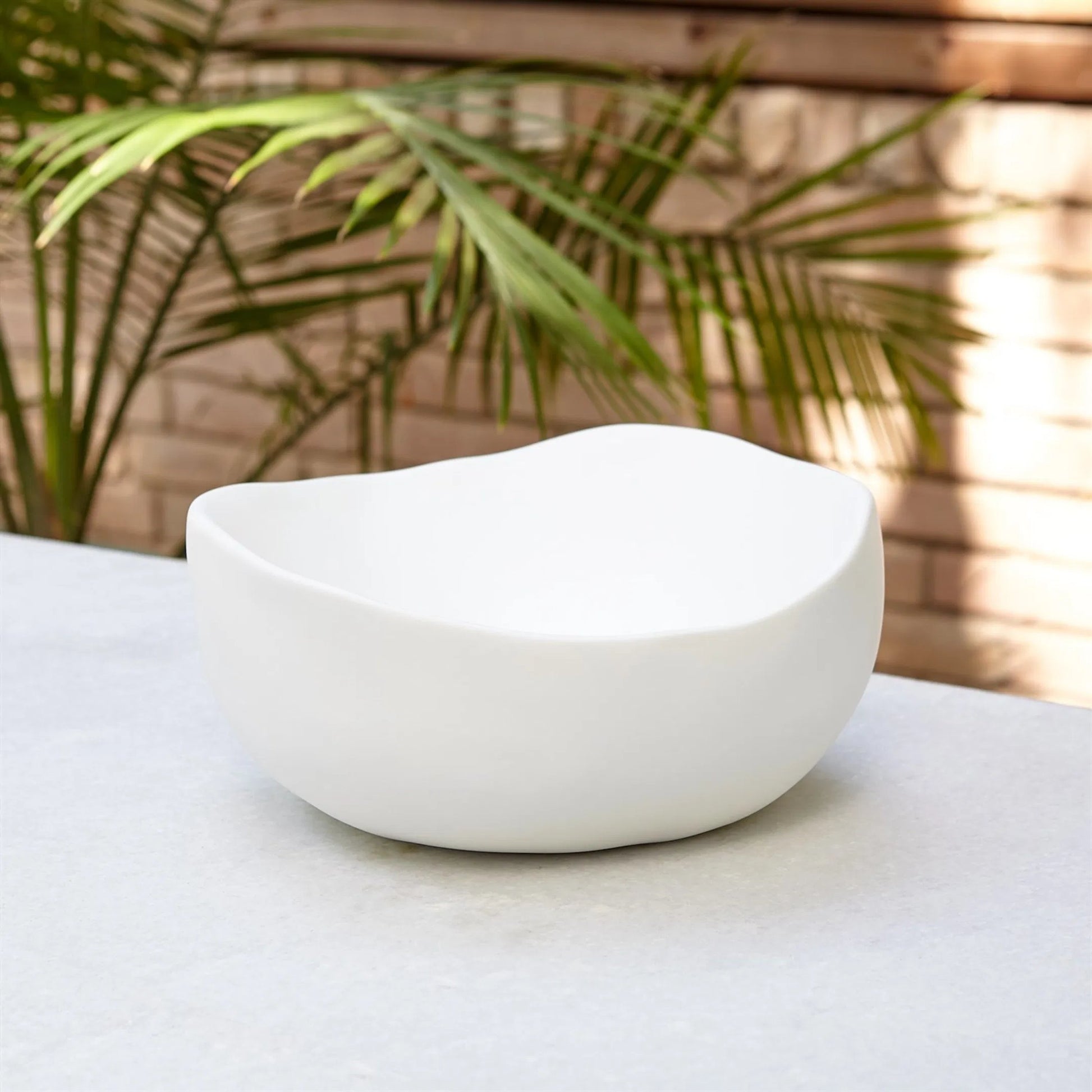 Organic Round Bowl by Global Views. Made from ceramic in a eclectic & global style.