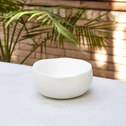 Organic Round Bowl by Global Views. Made from ceramic in a eclectic & global style.