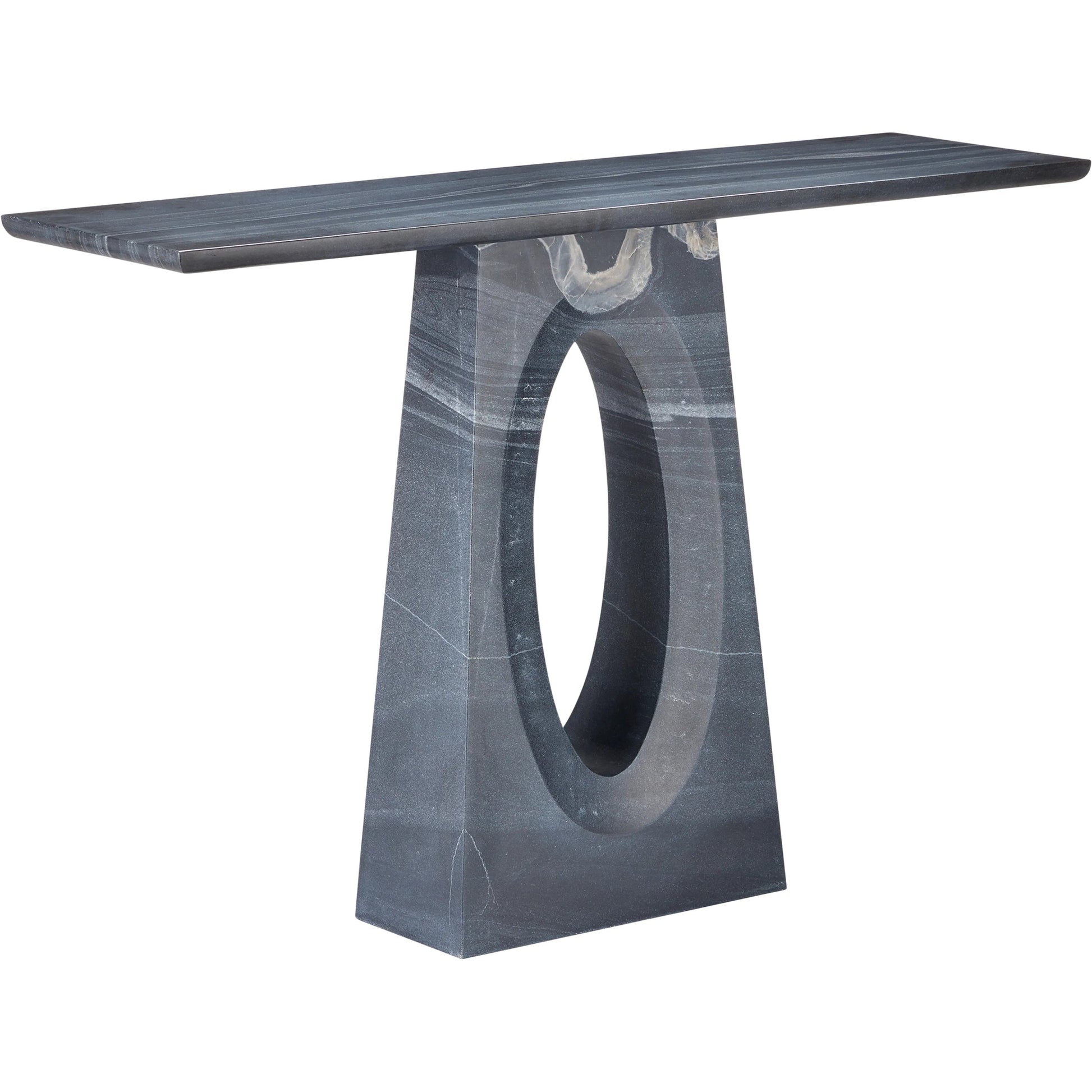 Demi Console Table by Currey and Company. Made from unique in a modern style.