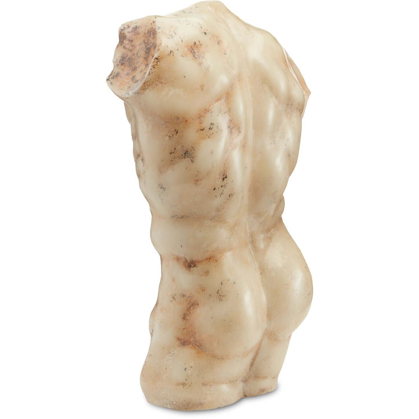 002 SI-1894142 | Additional Silo | Ancient Greek Torso by Currey and Company in aged beige. Made from composite in a traditional style.