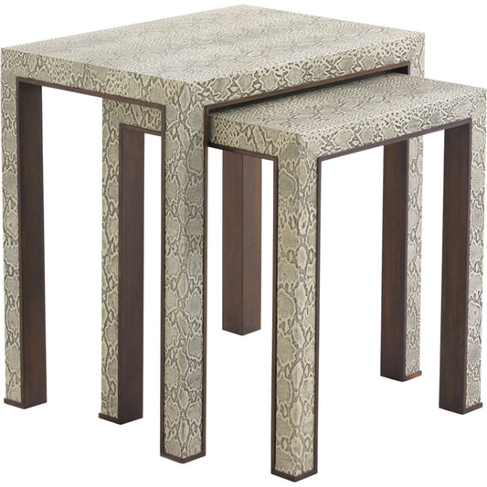 Adler Nesting Tables by Lexington. Made from unique in a eclectic & global style.