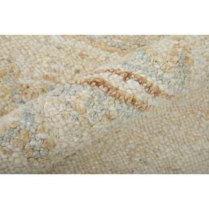 Grafton Traditional Ikat Rug - 69FLF by Feizy in ivory, orange, gray. Made from wool in a unique style.