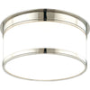 Polished Nickel / 8.38" x 4.38", Opal, Glossy
