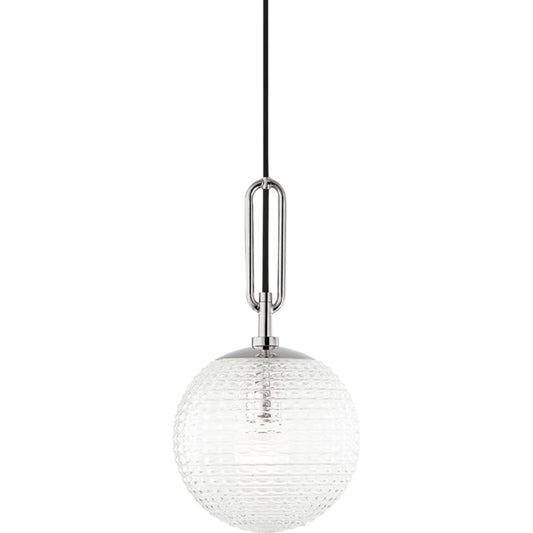 Jewett Pendant by Hudson Valley. Made from brass in a transitional style.