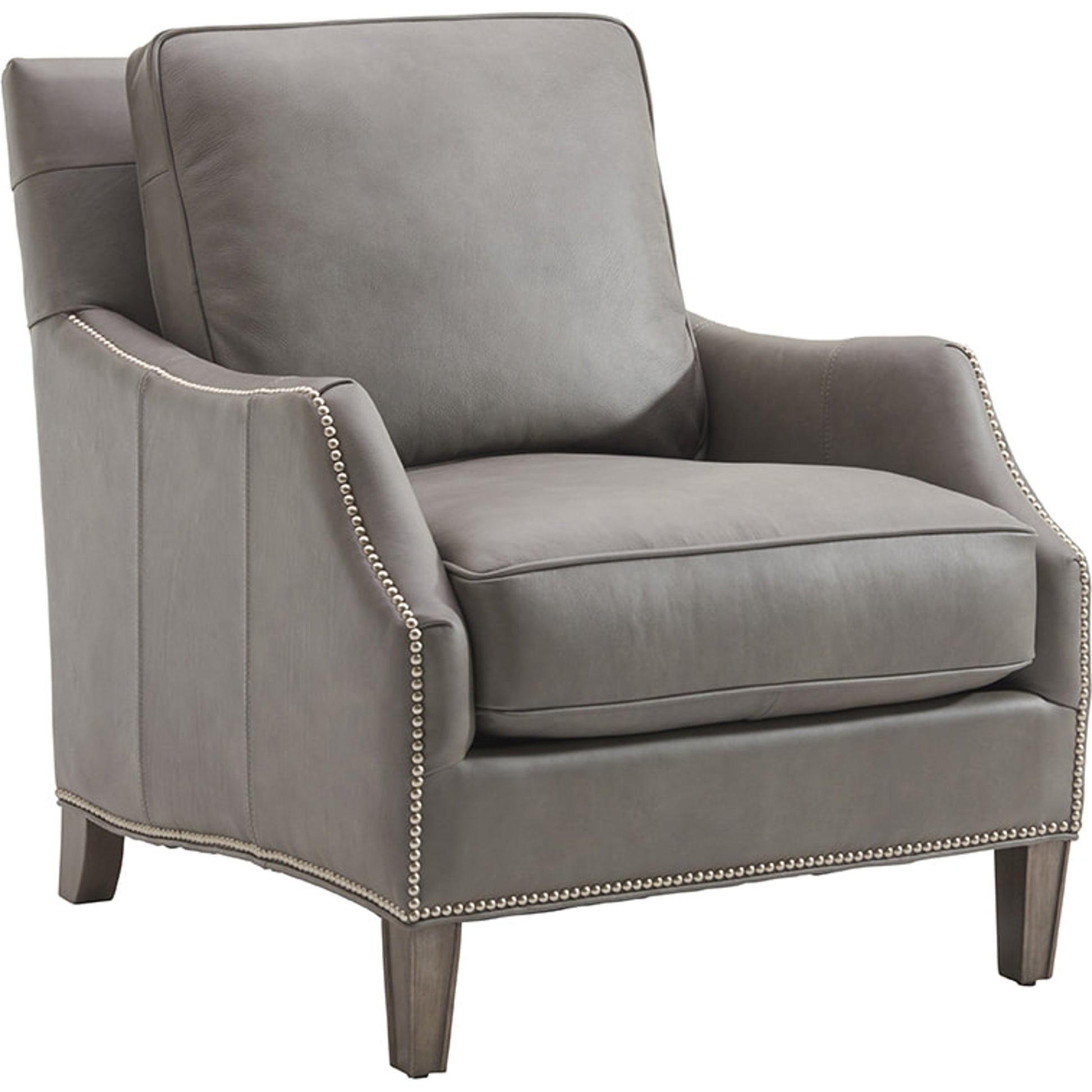 Ashton Leather Chair by Lexington. Made from unique in a transitional style.