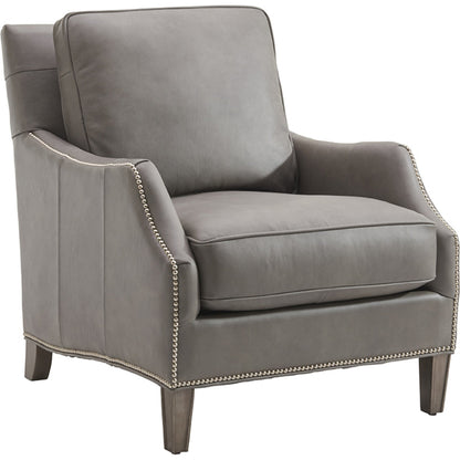 Ashton Leather Chair by Lexington. Made from unique in a transitional style.