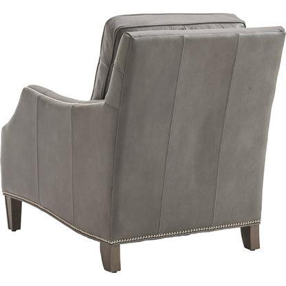Ashton Leather Chair by Lexington. Made from unique in a transitional style.