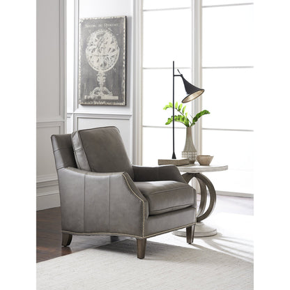 Ashton Leather Chair by Lexington. Made from unique in a transitional style.