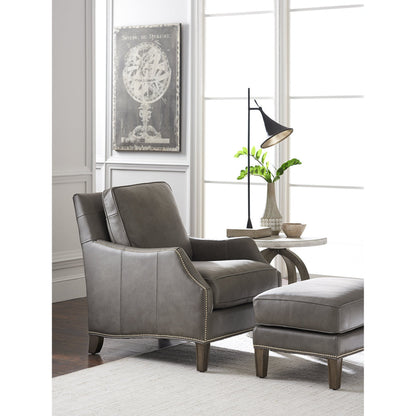Ashton Leather Chair by Lexington. Made from unique in a transitional style.