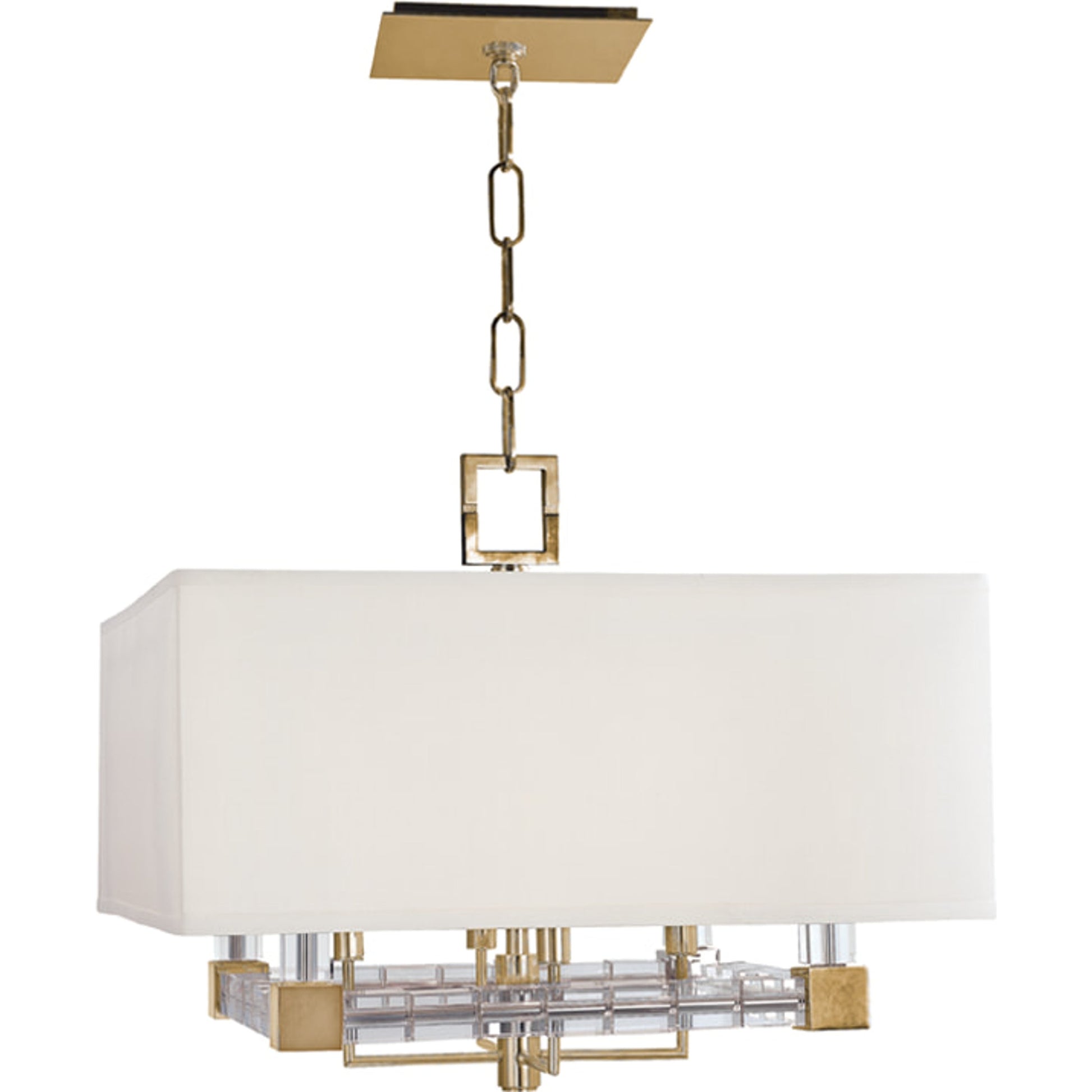 Alpine Pendant by Hudson Valley in polished nickel. Made from steel in a transitional style.