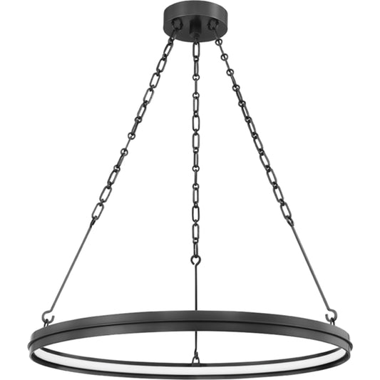 Rosendale Chandelier by Hudson Valley. Made from brass in a transitional style.