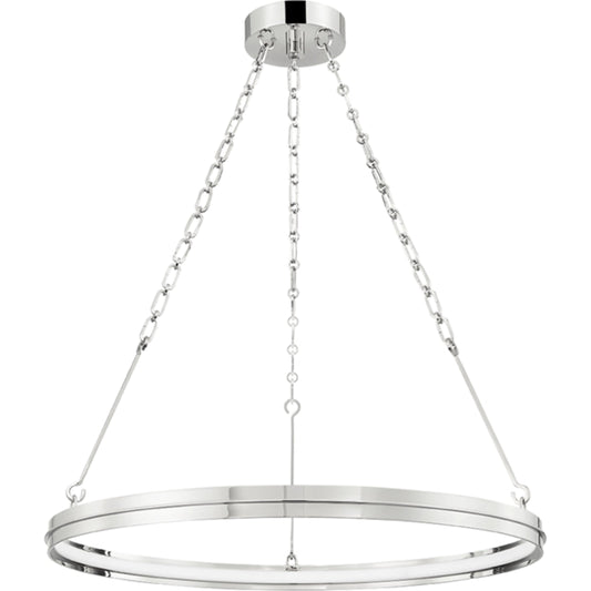 Rosendale Chandelier by Hudson Valley. Made from brass in a transitional style.