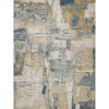 Silver, Blue, Gray / 1' x 1'6"