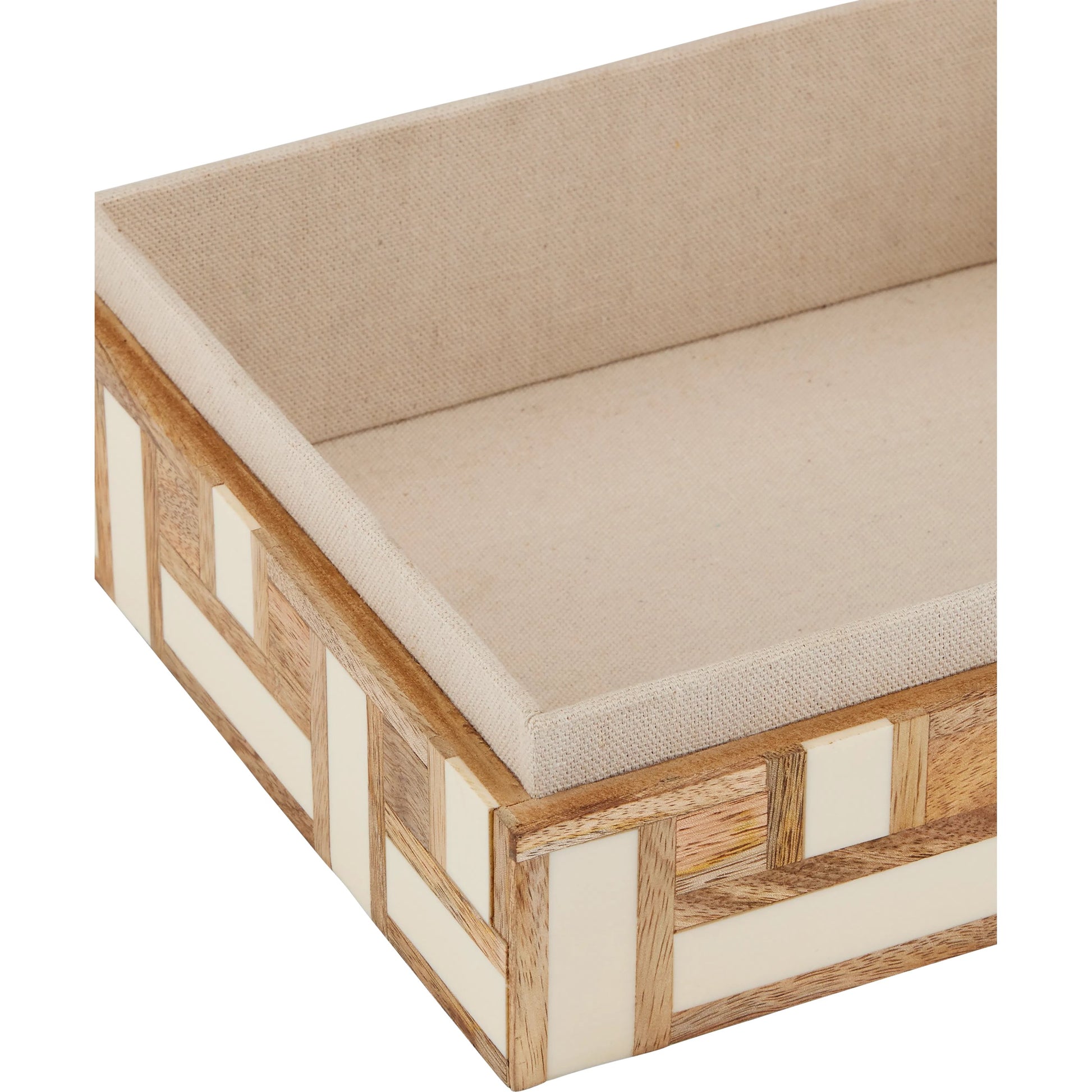 Aarna Box Set by Currey and Company. Made from composite, wood, engineered hardwood, linen in a modern style.