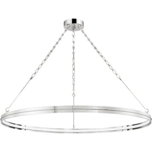 Rosendale Chandelier by Hudson Valley. Made from brass in a transitional style.