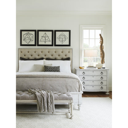 Sag Harbor Tufted Upholstered Bed by Lexington. Made from unique in a traditional style.