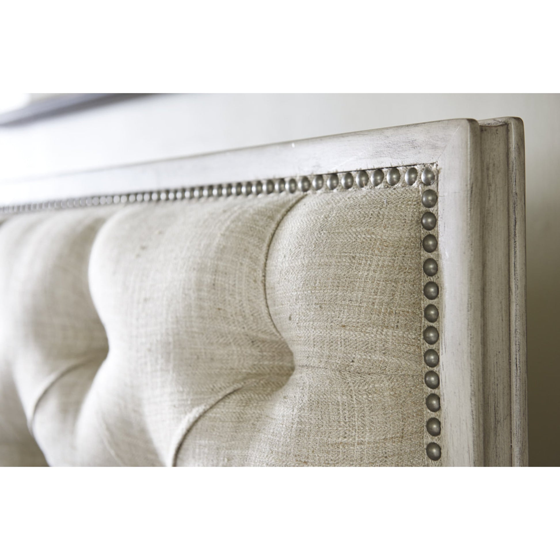 Sag Harbor Tufted Upholstered Headboard by Lexington. Made from unique in a transitional style.