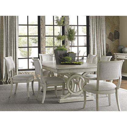 Eastport Side Chair by Lexington in ivory. Made from unique in a cottage & farmhouse style.