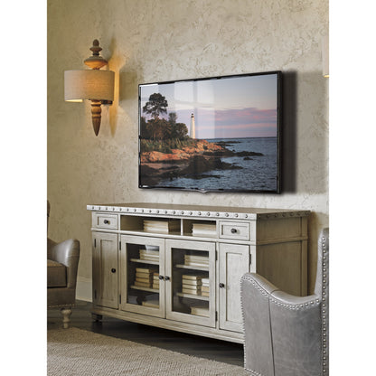 Shadow Valley Media Console by Lexington. Made from unique in a cottage & farmhouse style.