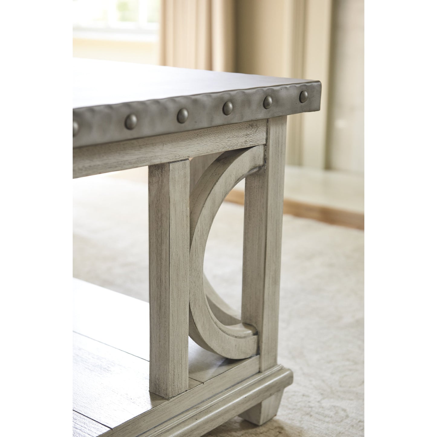 006 SR-835483 | Closeup | Litchfield Square Cocktail Table by Lexington. Made from unique in a transitional style.