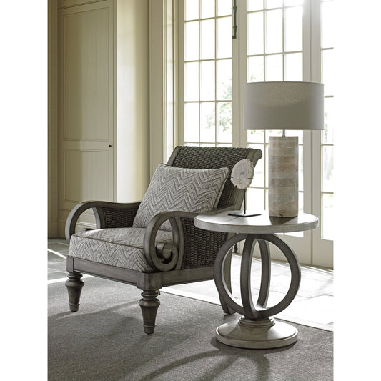 Hewlett Round Side Table by Lexington. Made from unique in a modern style.