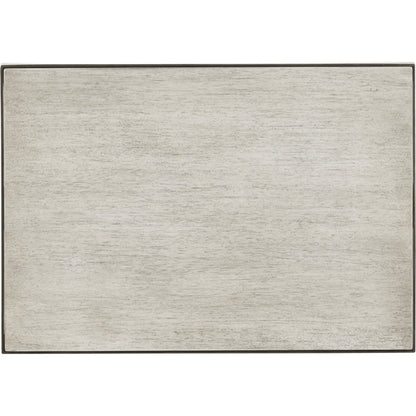 Deerwood Rectangular Side Table by Lexington in oyster gray. Made from unique in a modern style.