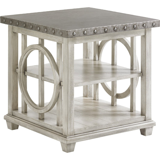 001 SR-835481 | Additional Silo | Lewiston Square Lamp Table by Lexington. Made from unique in a transitional style.