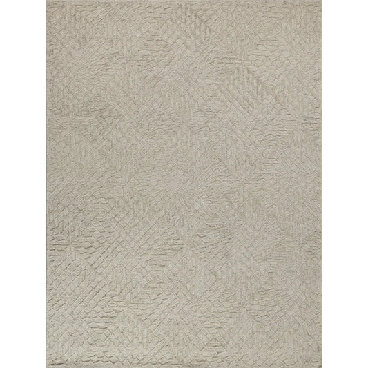Sandro 7150 Rug by Exquisite Rugs in silver. Made from new zealand wool in a unique style.