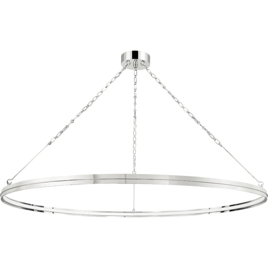 Rosendale Chandelier by Hudson Valley. Made from brass in a transitional style.