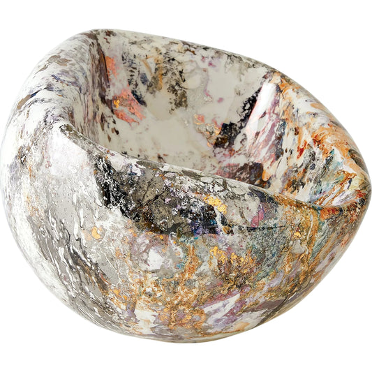 Squished Bowl by Global Views. Made from ceramic in a eclectic & global style.