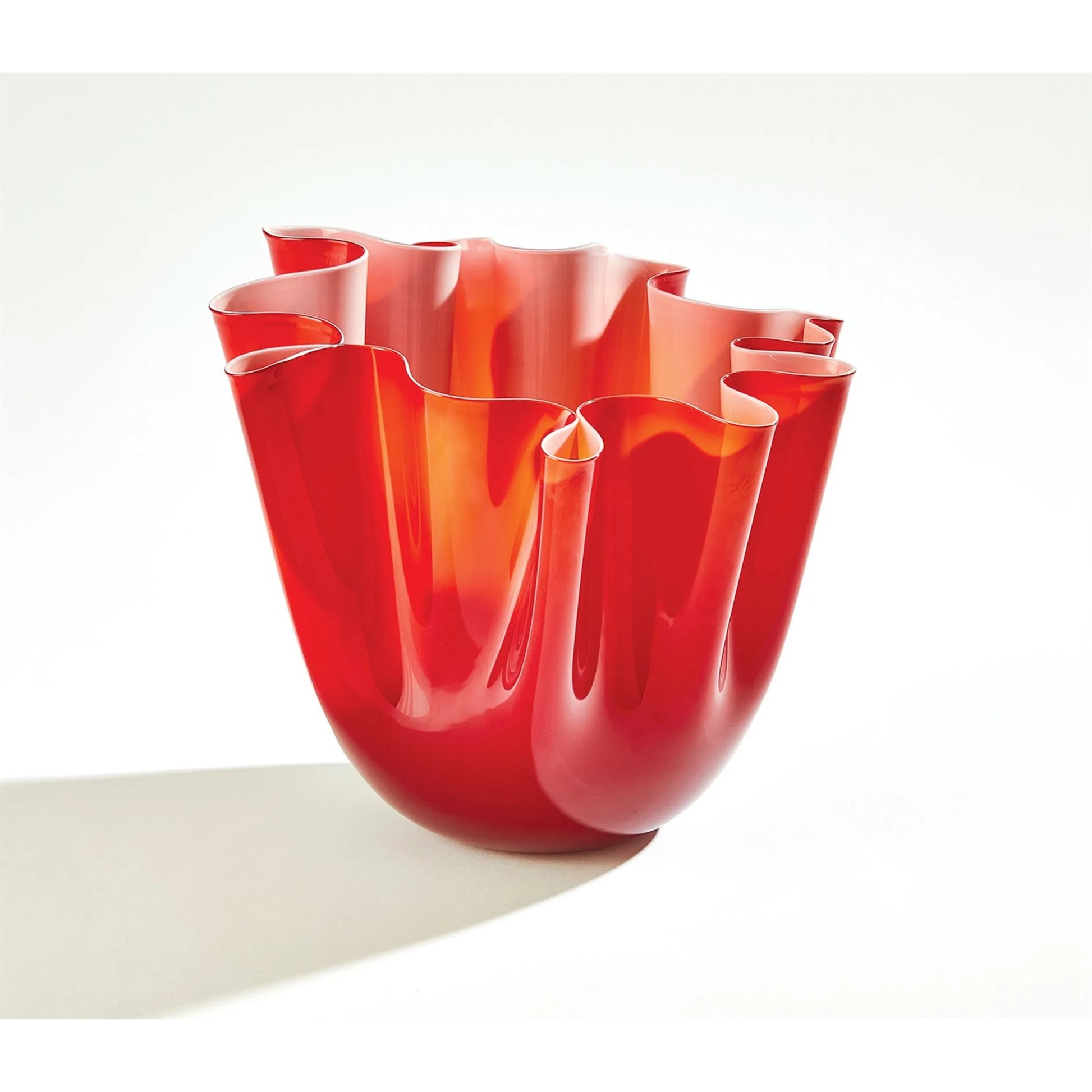 Handkerchief Vase by Global Views. Made from art glass in a eclectic & global style.