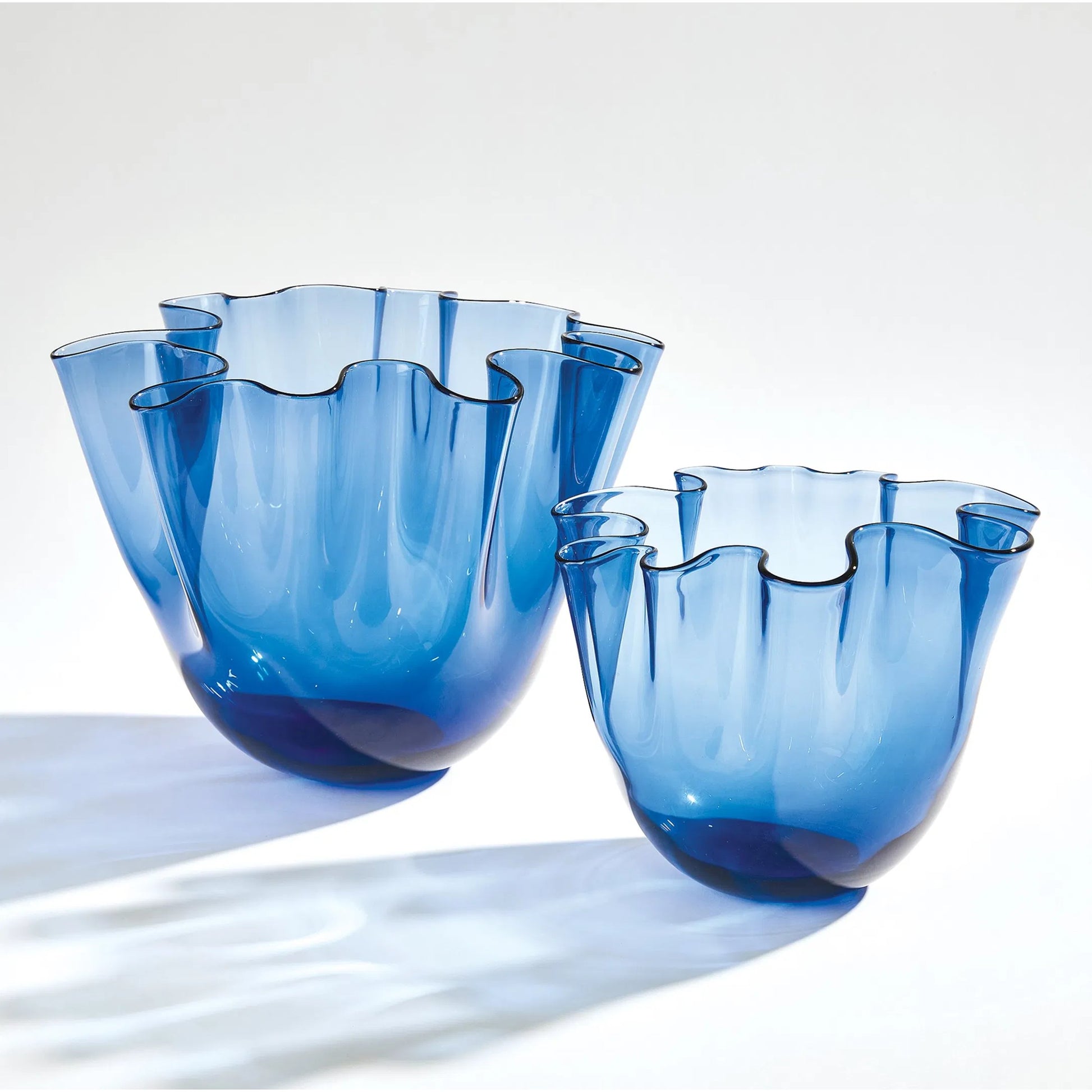 Handkerchief Vase by Global Views. Made from art glass in a eclectic & global style.