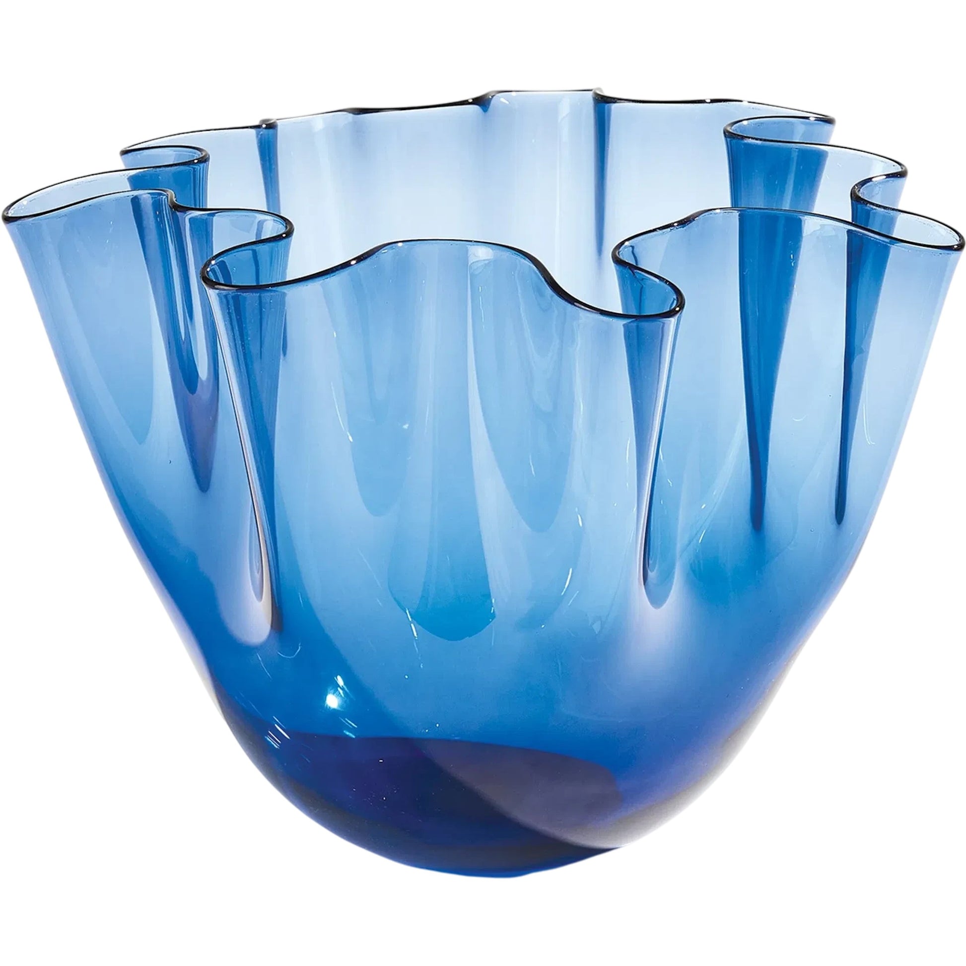 Handkerchief Vase by Global Views. Made from art glass in a eclectic & global style.
