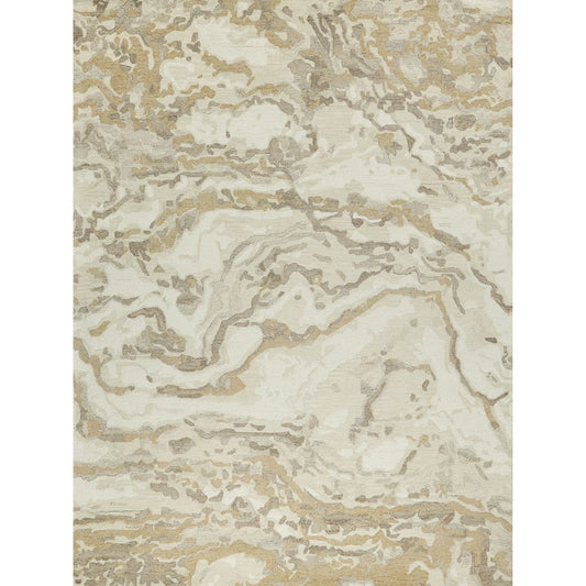 Cortero 7163 Rug by Exquisite Rugs in gold, ivory. Made from new zealand wool in a unique style.