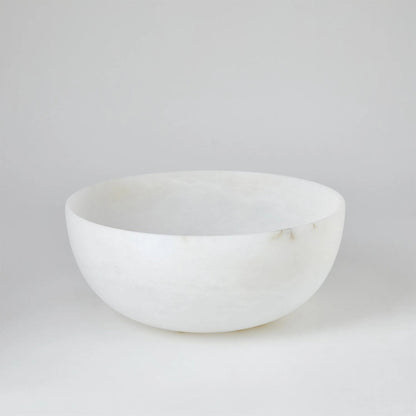 Giant Alabaster Bowl by Global Views in alabaster. Made from unique in a unique style.