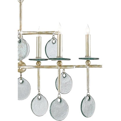 Sethos Rectangular Chandelier by Currey and Company. Made from unique in a modern style.