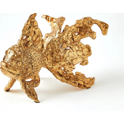 Angelfish by Global Views. Made from cast iron in a modern style.
