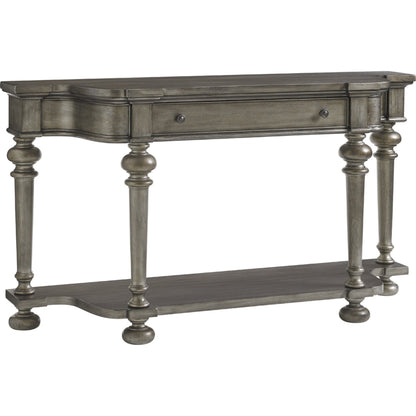Sands Point Sideboard by Lexington in pelican gray. Made from unique in a traditional style.