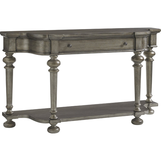 Sands Point Sideboard by Lexington in pelican gray. Made from unique in a traditional style.