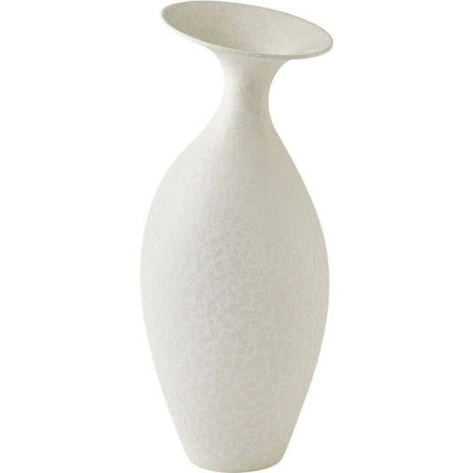 Bell Vase by Global Views in natural. Made from earthenware in a modern style.