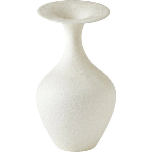 Bell Vase by Global Views in natural. Made from earthenware in a modern style.