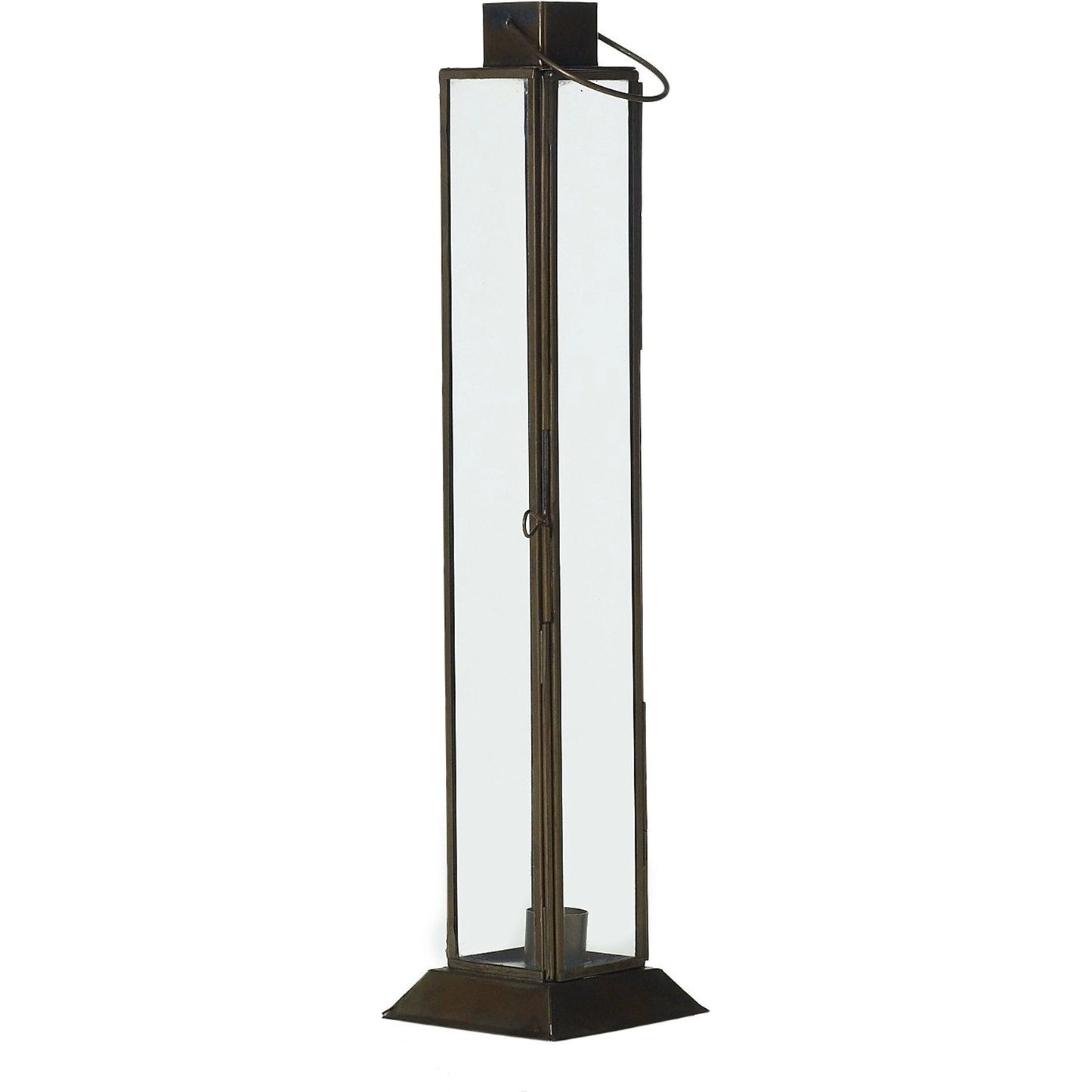 001 SI-2084292 | Primary Silo | Henley Lantern by Accent Decor in gold. Made from glass in a modern style.