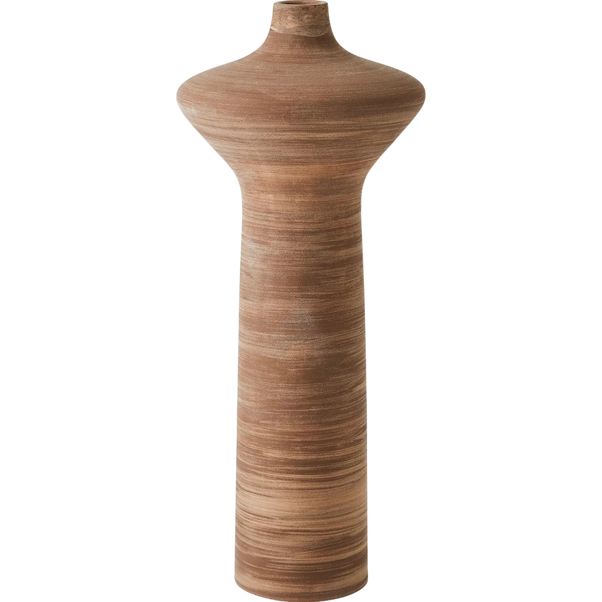 Expo Vase by Global Views in brown. Made from unique in a rustic style.