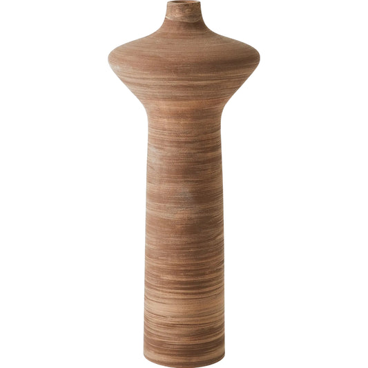 Expo Vase by Global Views in brown. Made from unique in a rustic style.