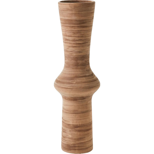 Expo Medium Vase by Global Views in brown. Made from unique in a rustic style.