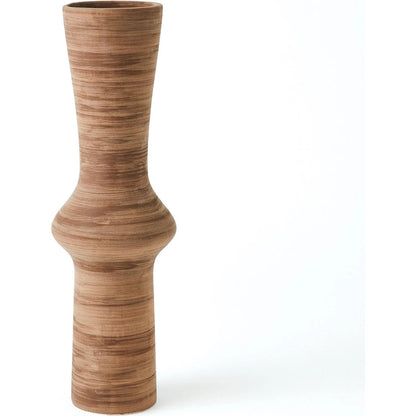 Expo Vase by Global Views in brown. Made from unique in a rustic style.