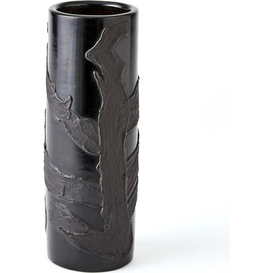 Catacaso Vase by Global Views in black. Made from unique in a modern style.