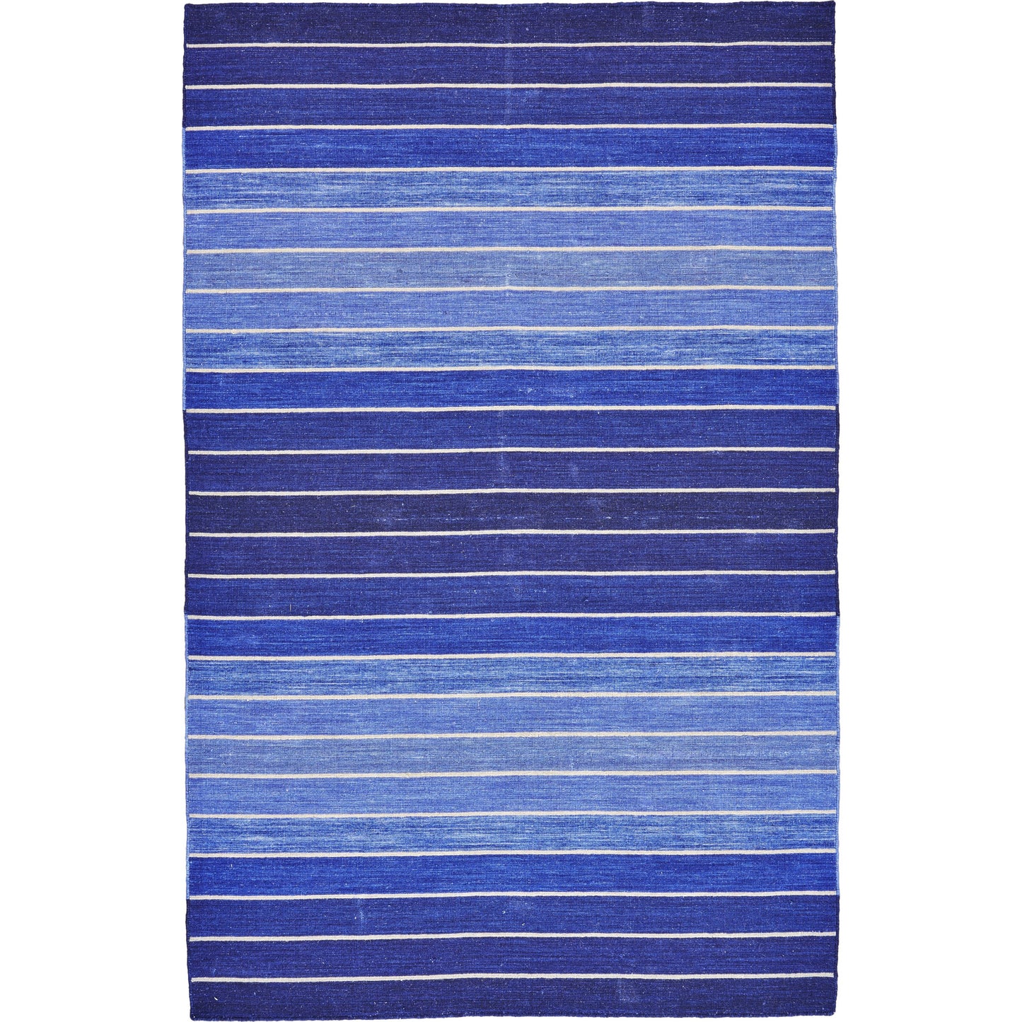 009 SI-1869486,SI-1869487 | Primary Silo | Santino Transitional Stripes Rug - 0562F by Feizy in blue. Made from wool in a unique style.