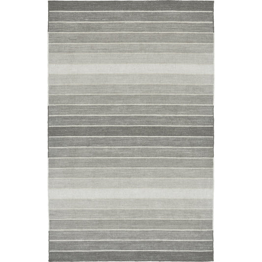 Santino Transitional Stripes Rug - 0562F by Feizy. Made from wool in a unique style.