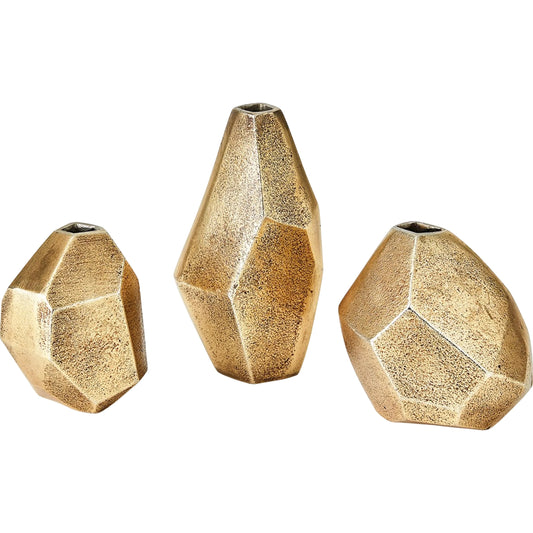 Geo Vases (Set of 3) by Global Views. Made from unique in a modern style.